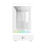  XIGMATEK - PURA ML ARCTIC (EN48470) - PREMIUM GAMING M-ATX, ARGB LIGHTING BAR 