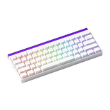  BÀN PHÍM VEEKOS SHINE60 SP WHITE AKKO GLARE MAGNETIC SWITCH 
