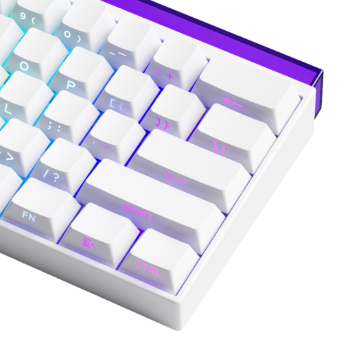  BÀN PHÍM VEEKOS SHINE60 SP WHITE AKKO FLASH MAGNETIC SWITCH MULTI MODE 