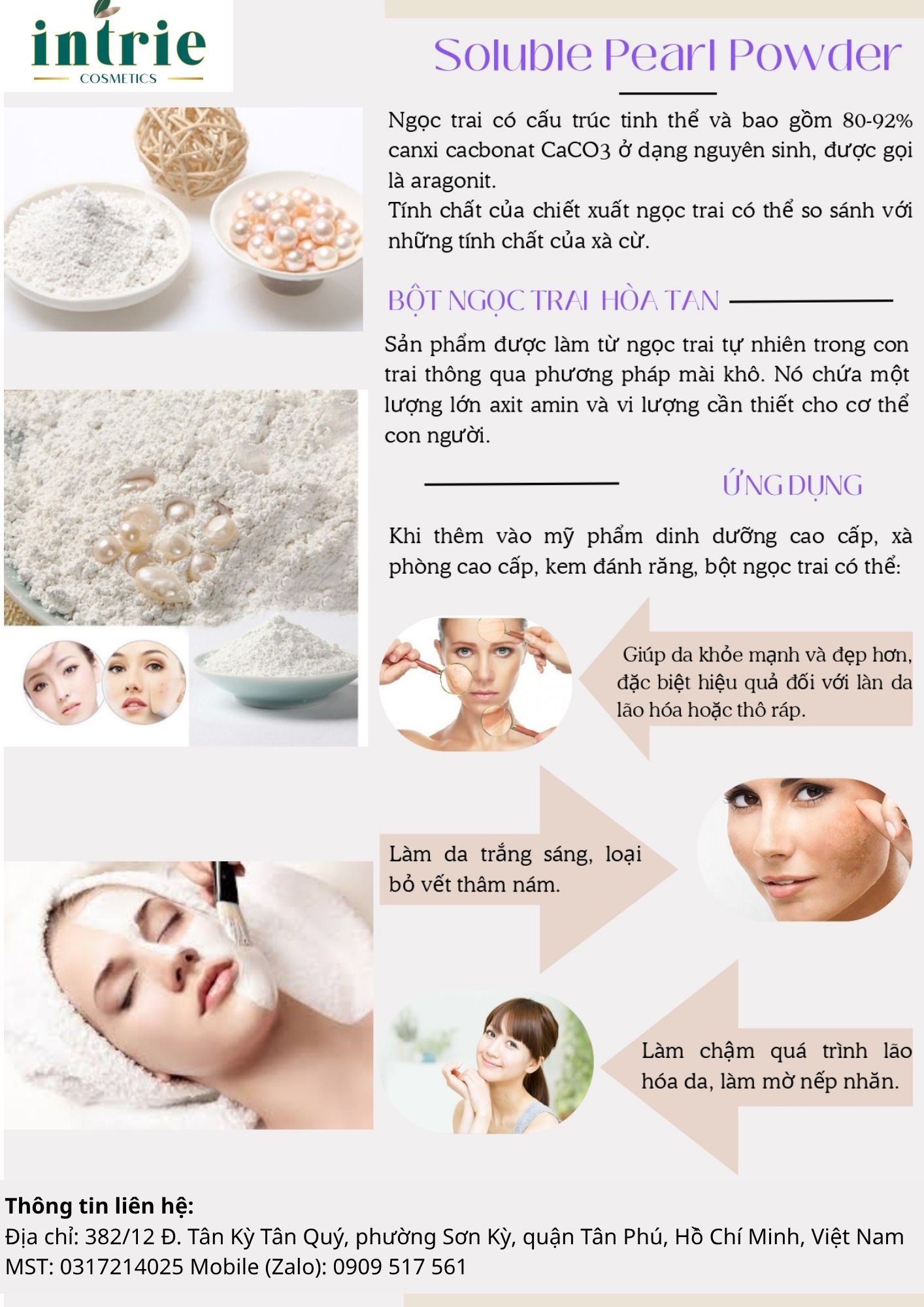  Solube Pearl Powder 