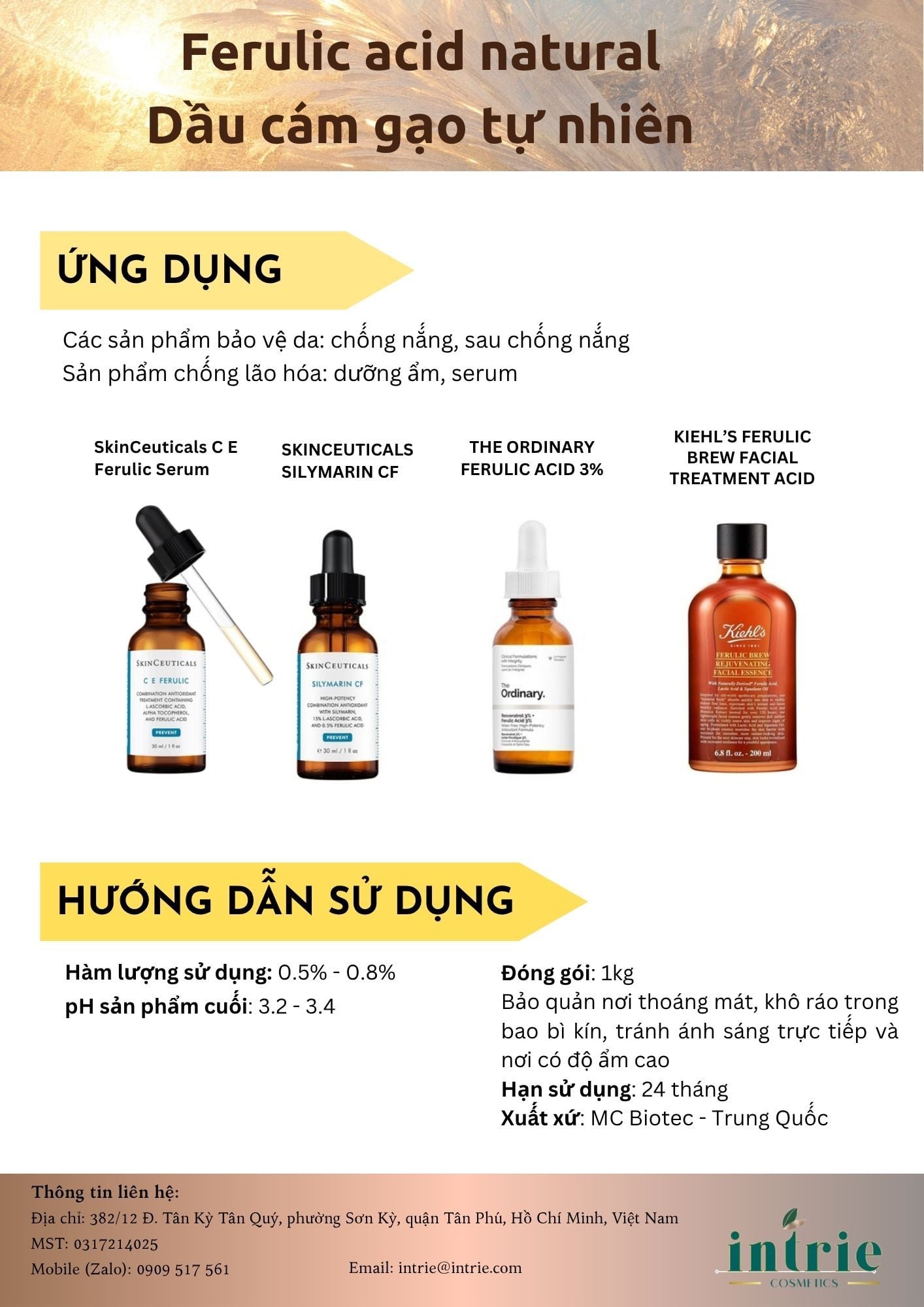  Ferulic Acid 
