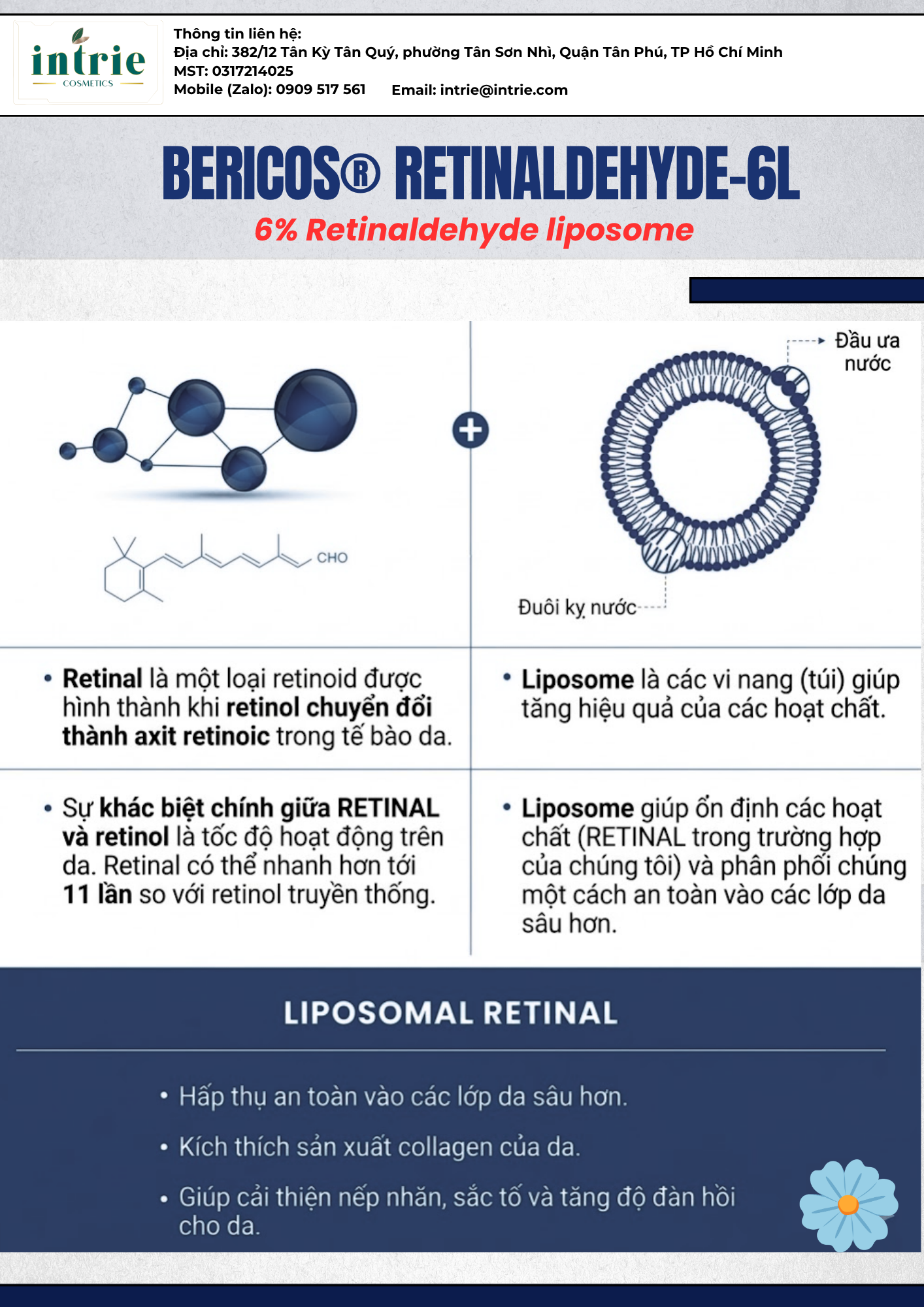  BeriCos® Retinaldehyde-6L 