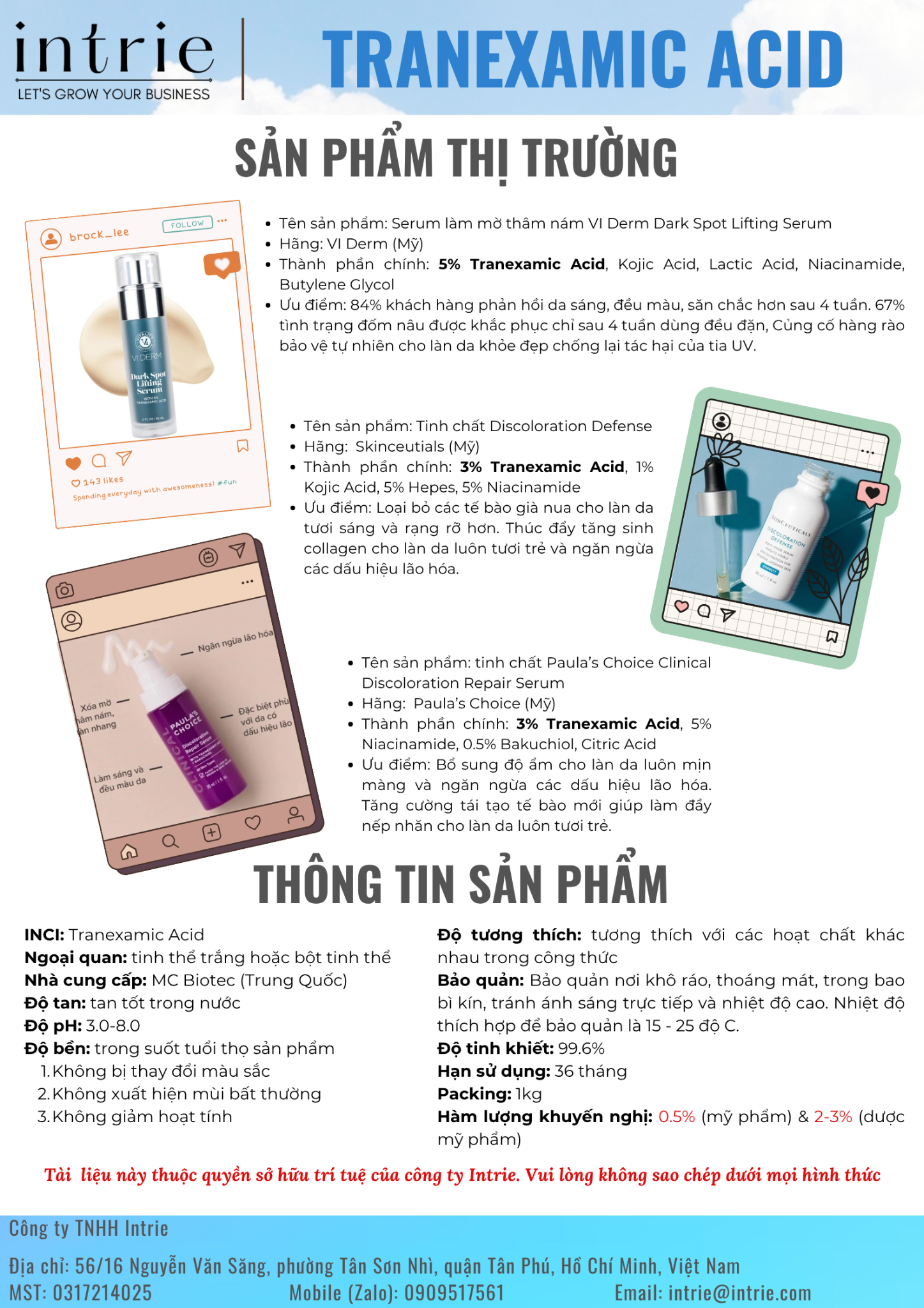  Tranexamic acid 