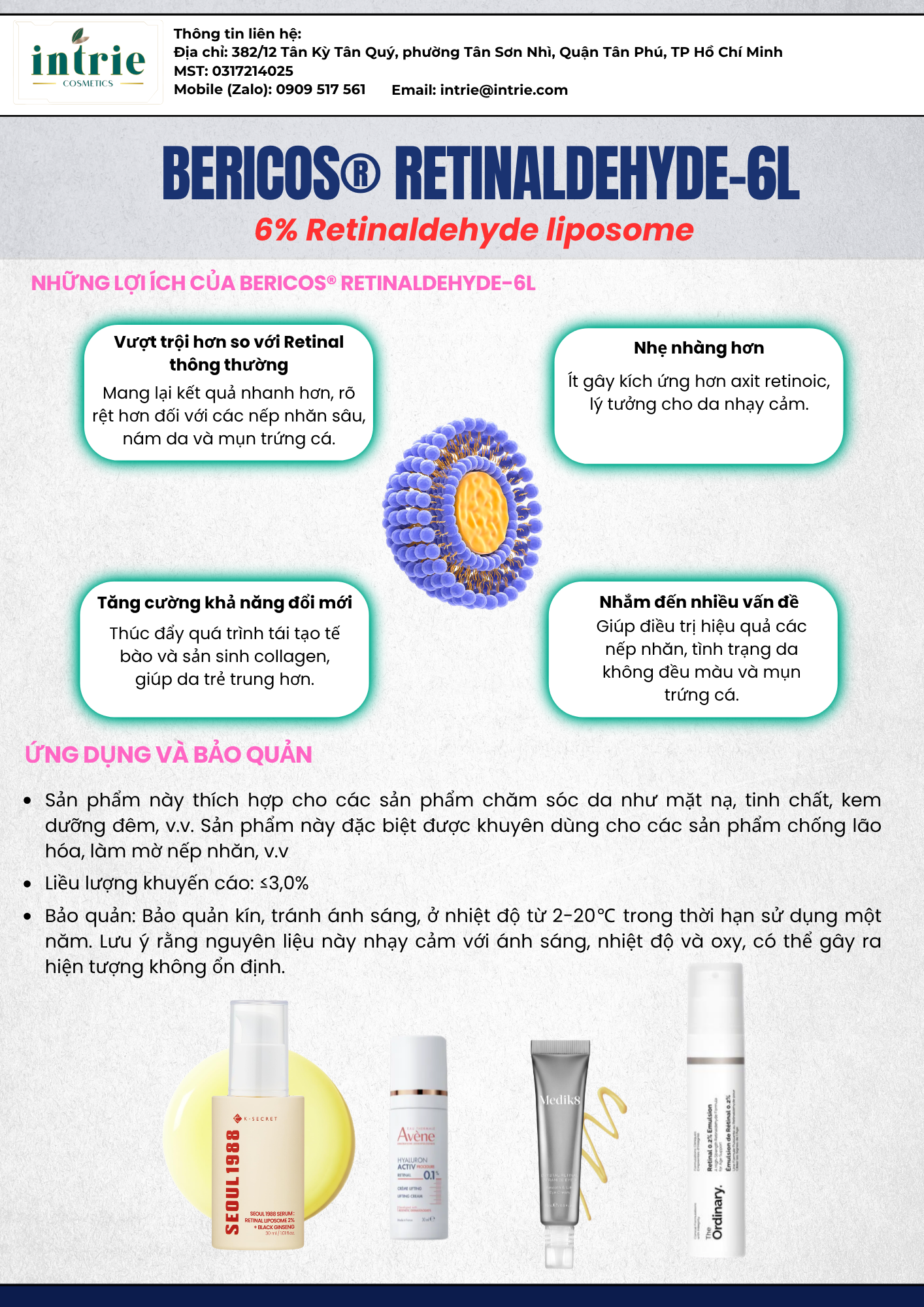 BeriCos® Retinaldehyde-6L 