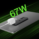  Adapter sạc nhanh 67W GaN, 2 x USB-C PD PPS, màu trắng Belkin 