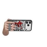  Ốp lưng Magnetic họa tiết Spiderman màu đỏ đen, Kickstand, iPhone 17 Pro Max Belkin 