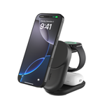  Sạc không dây Magsafe 3-in-1 Qi2 25W gập gọn round form Belkin 