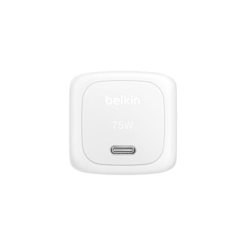  Adapter sạc nhanh 75W PD3.2 AVS, 1 cổng USB-C, ZSP Belkin (tương thích iPhone 18 Series) 