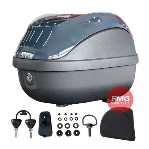 Nắp Thùng Đồ 32L Piaggio Liberty Blu Ardesia D27 - CM346205 chính hãng tại FMG Mobility | Motoplex Hanoi