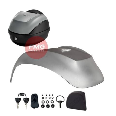 Nắp Thùng Đồ 32L Piaggio Liberty Grigio Mercurio - CM346208 chính hãng tại FMG Mobility | Motoplex Hanoi