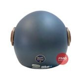 Mũ Bảo Hiểm 3/4 Có Kính Âm Vespa Officina 8 chính hãng tại FMG Mobilty | Motoplex Hanoi