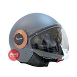 Mũ Bảo Hiểm 3/4 Có Kính Âm Vespa Officina 8 chính hãng tại FMG Mobilty | Motoplex Hanoi