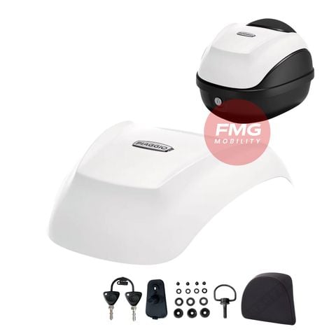 Nắp Thùng Đồ 32L Piaggio Liberty Bianco Luna - CM346202