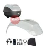 Nắp Thùng Đồ 32L Piaggio Liberty Grigio Materia - CM346204 chính hãng tại FMG Mobility | Motoplex Hanoi