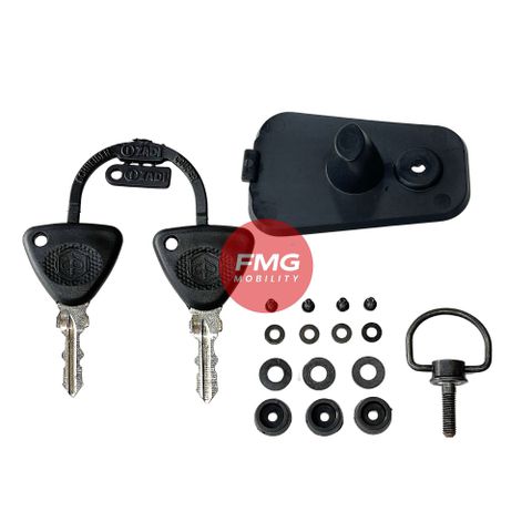 Nắp Thùng Đồ 32L Piaggio Liberty Nero Meteora - CM346207 chính hãng tại FMG Mobility | Motoplex Hanoi