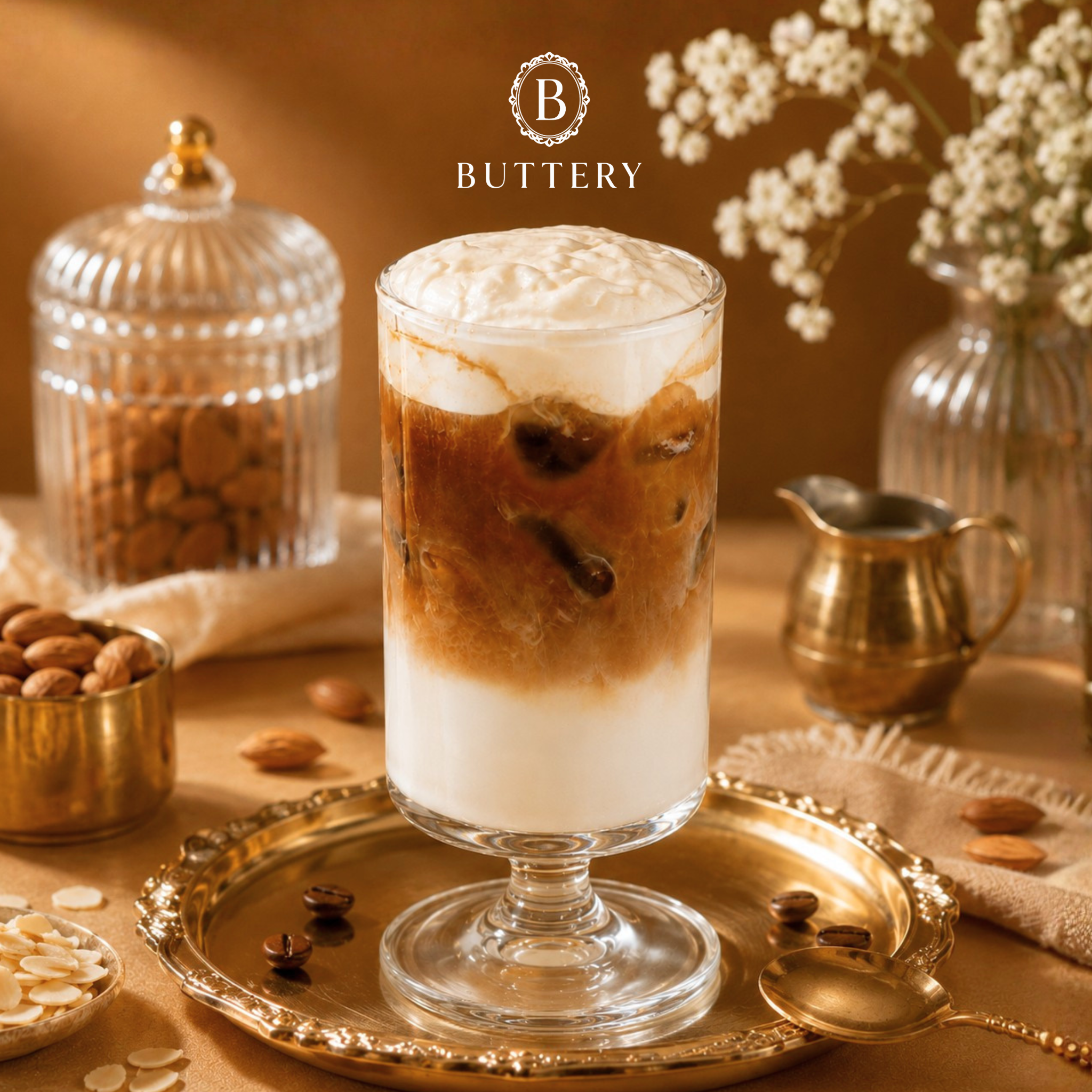  Almond Cream Latte 