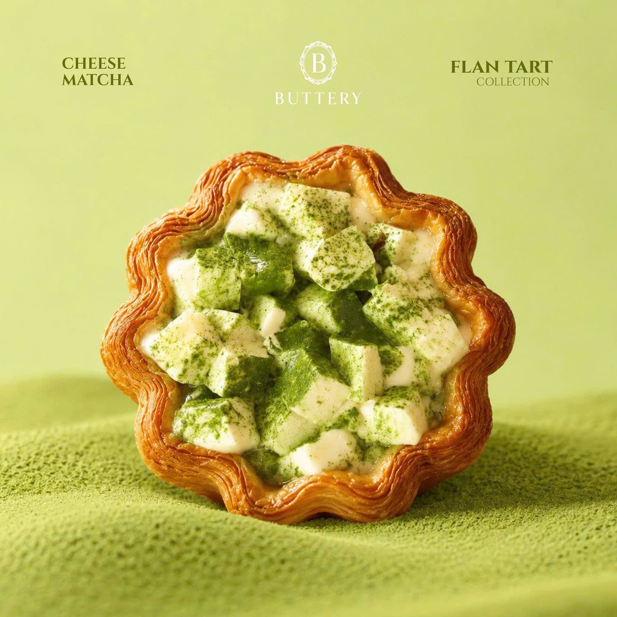  Matcha Chesse Tart 