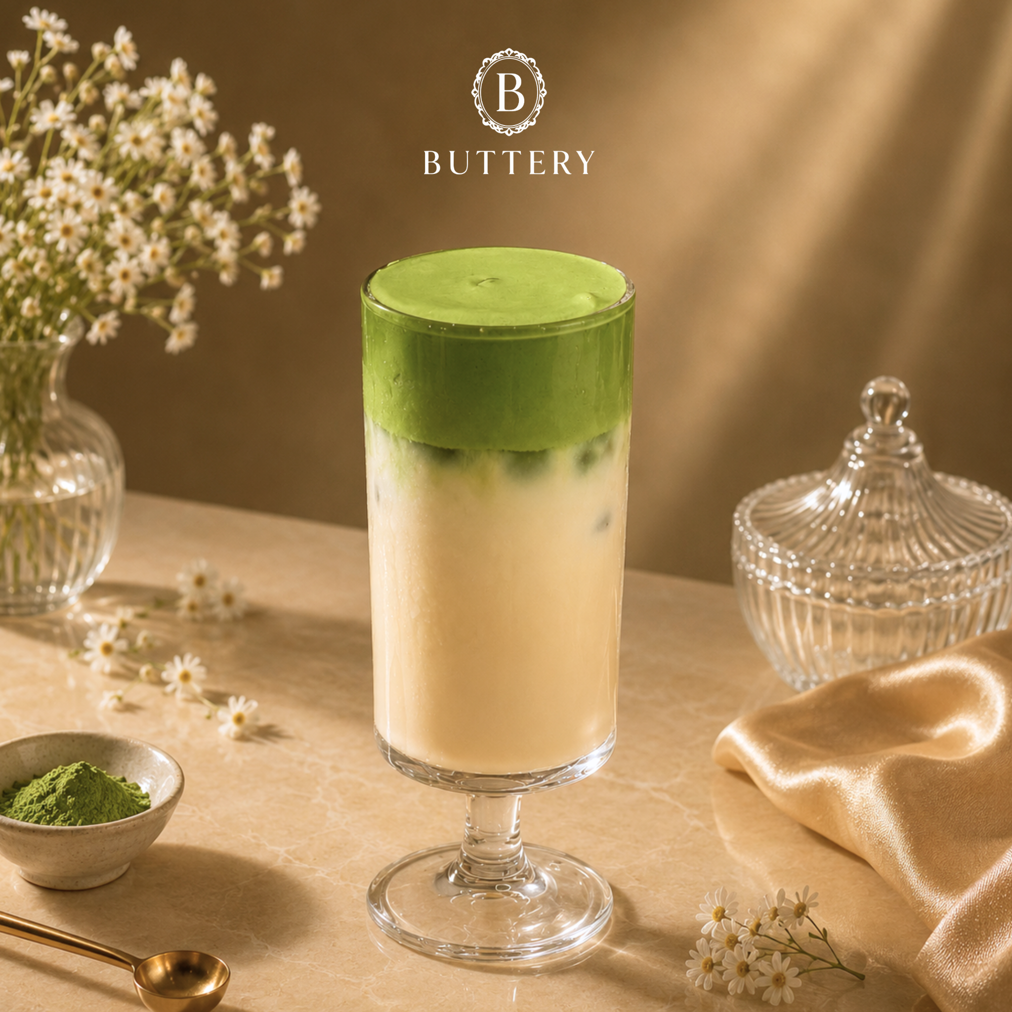  Trà Sữa Ô Long Kem Matcha 
