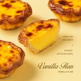  Vanila Flan Tart 