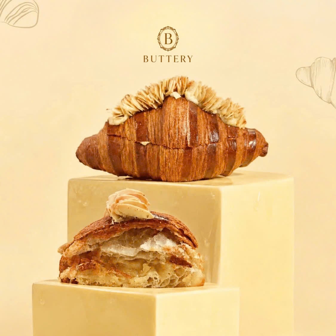  Almond Croissant 