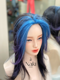  Che phủ đỉnh khuôn lớn Toupee (Mix Blue Sky ) 