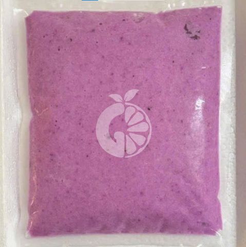 Frozen purple yam