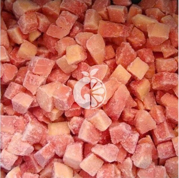 Đu đủ đỏ đông lạnh