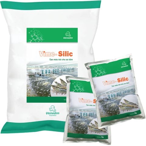Vemedim Vime Silic tôm tạo màu nước trà