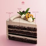  BÁNH KEM TƯƠI CACAO HẠNH NHÂN CARAMEL 