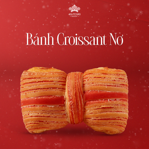  Bánh Giáng Sinh Croissant 
