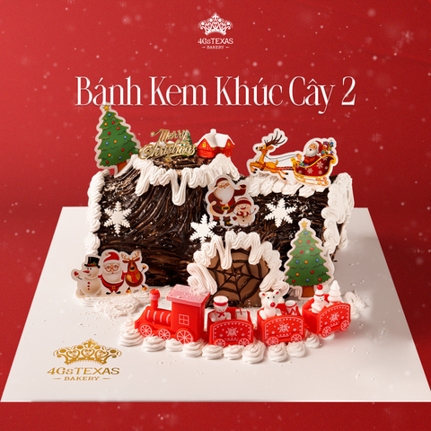  Bánh Giáng Sinh Khúc Cây 