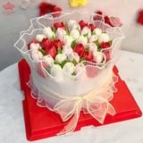  BÁNH SINH NHẬT HÌNH BÔNG HOA 