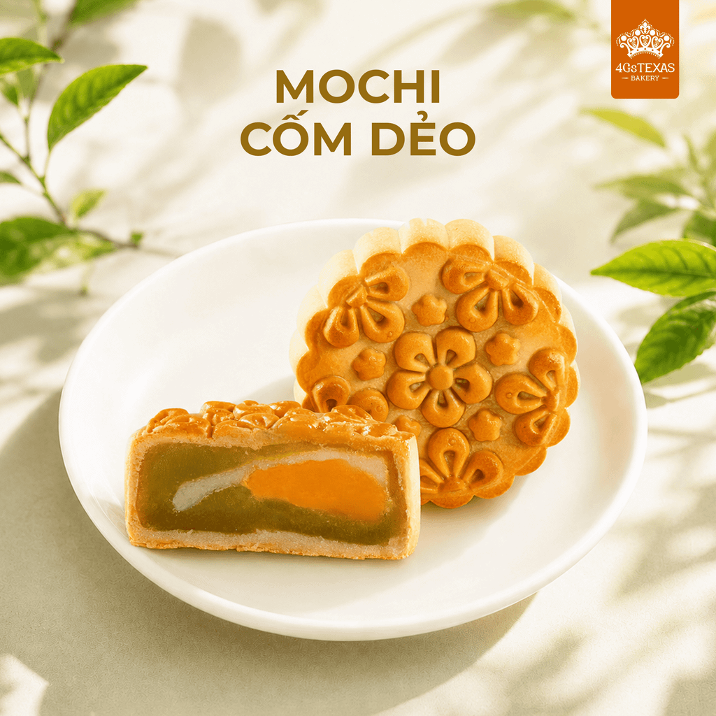  Mochi Cốm Dẻo 