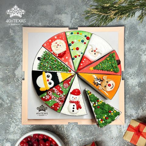  Bánh Giáng Sinh Mix 10 vị 