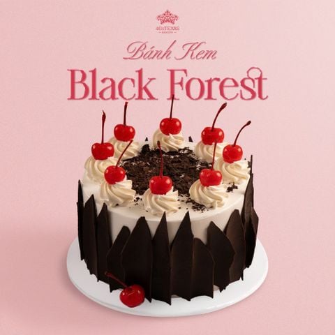  BÁNH KEM TƯƠI BLACK FOREST 
