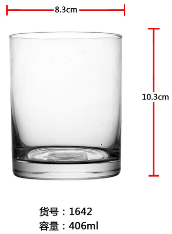 Crystal Tumbler Glass – Lead-Free Water, Juice & Milk Cup, Cold Cut Rim, water cup, milk cup, juice cup