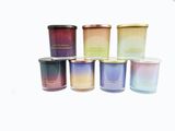 Scented Candle With Multi Colour Classic Jar