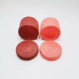 Glass Candle Jar With Special Pattern