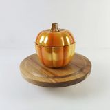 Unique Pumpkin-shaped Glass Candle Jars For Halloween Season