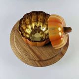 Unique Pumpkin-shaped Glass Candle Jars For Halloween Season