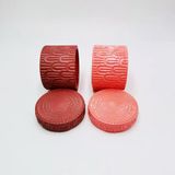 Glass Candle Jar With Special Pattern