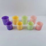 Minimalist Glass Candle Containers With Multicolors