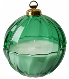 Scented Candle With Christmas Ornament