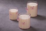 Classic Glass Candle Jar With Butterfly Decoration