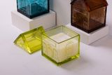 House-Shaped Glass Candle Jar