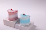 Adorable Heart-Shaped Glass Candle Jar