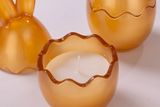 Easter Egg Glass Candle Jar With Bunny Ear