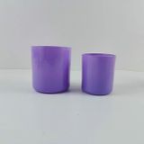 Minimalist Glass Candle Containers With Multicolors