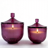 Scented Candle With Elegant Glass
