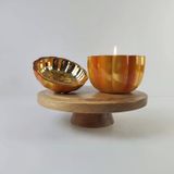 Unique Pumpkin-shaped Glass Candle Jars For Halloween Season